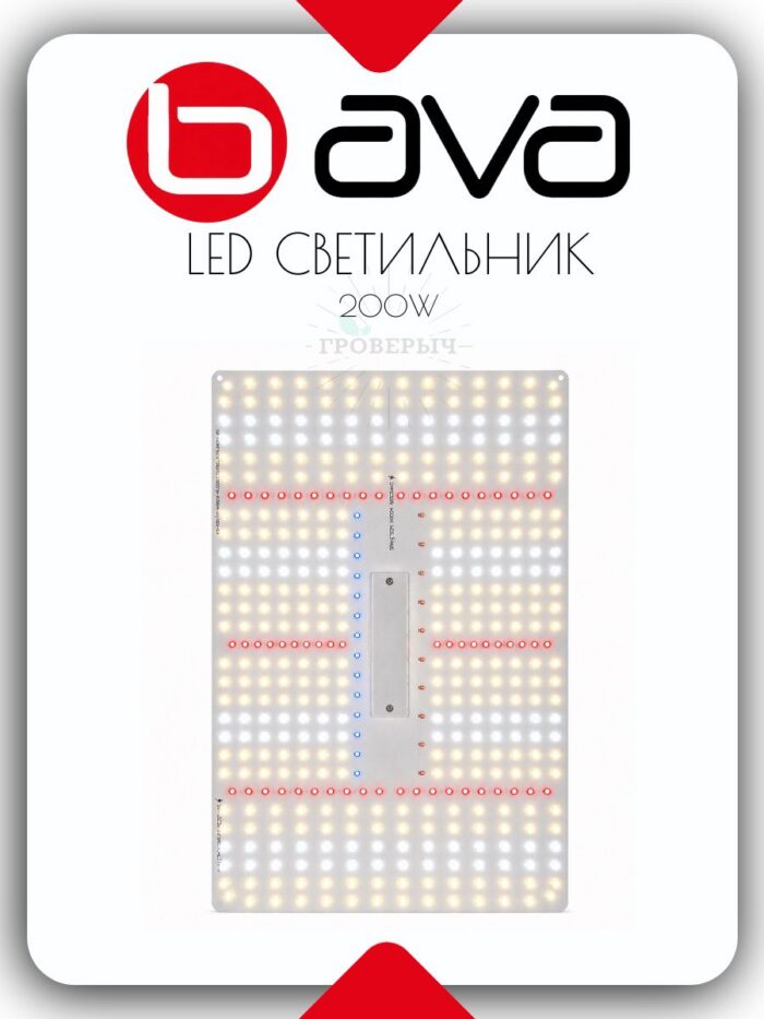 LED светильник Quаntum boаrd 200w Samsung lm281b +Red+Far Red + UV