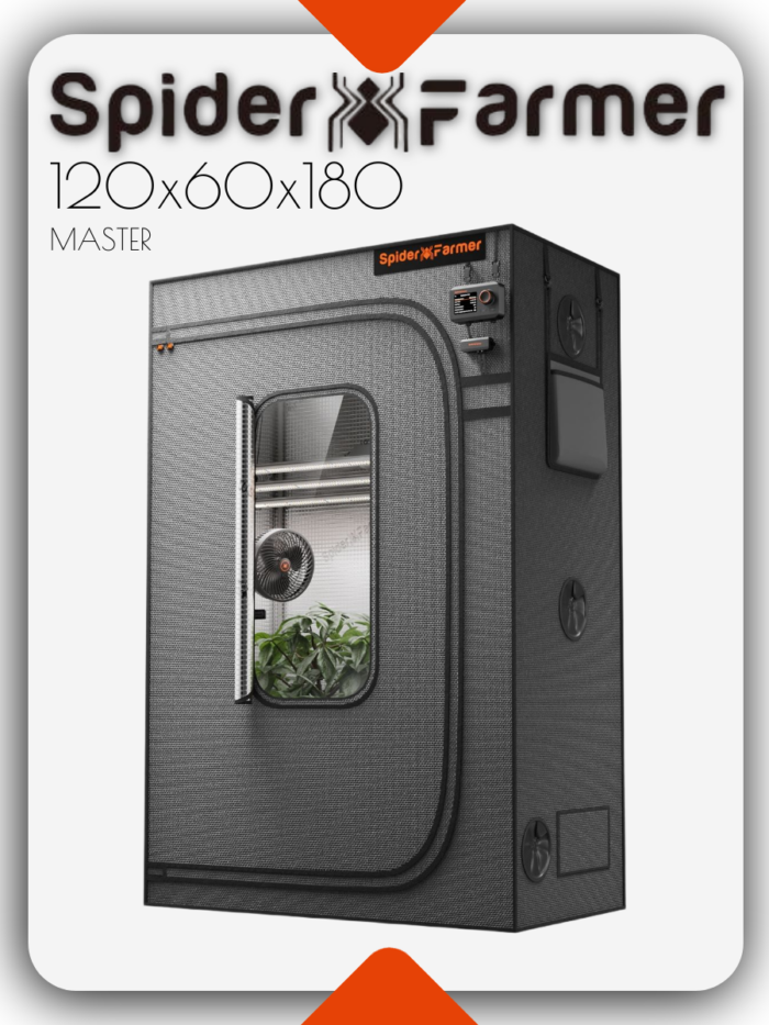 Премиум гроутент (гроубокс) для растений Spider Farmer 120х60х180 MASTER